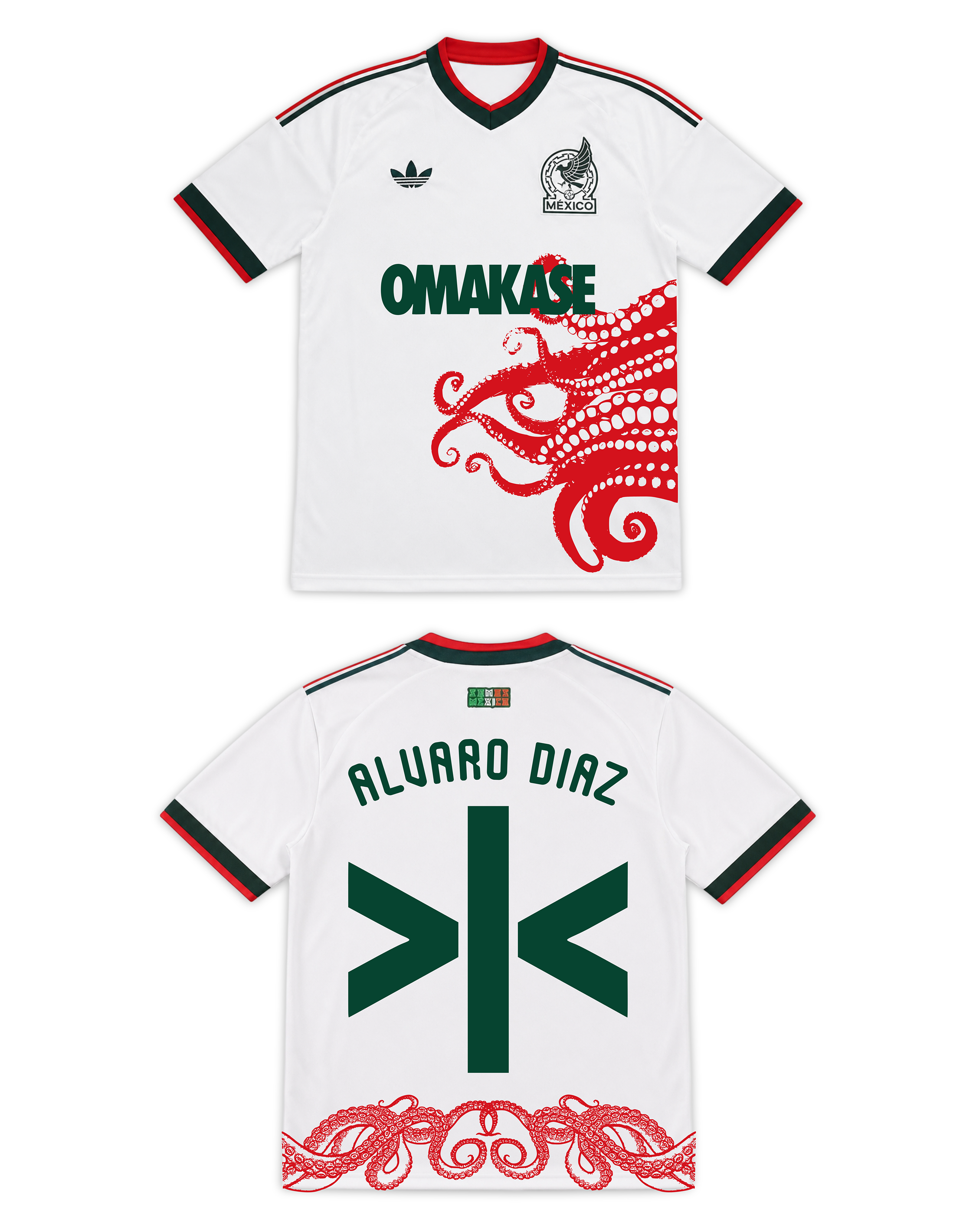Alvaro Diaz x Selección Mexicana Blanco v2