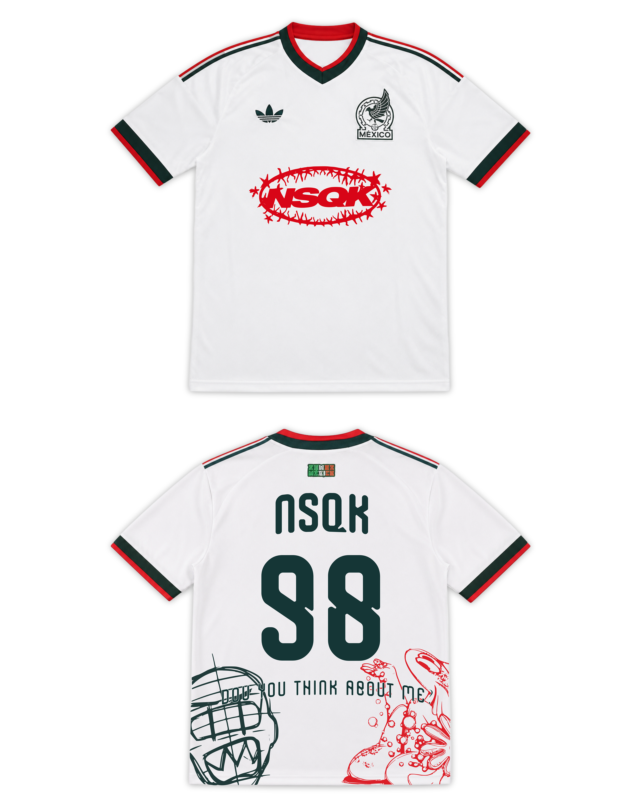 NSQK x Selección Mexicana Blanco